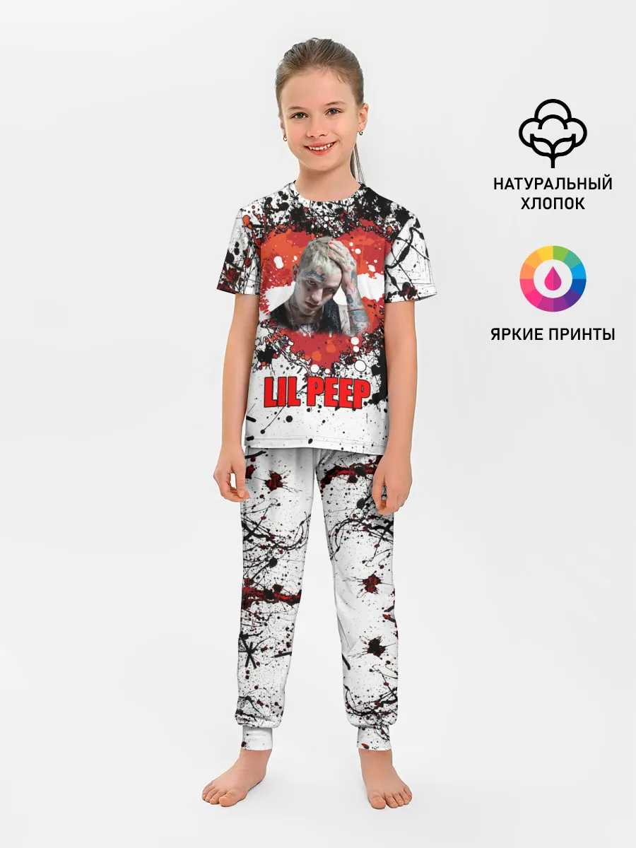 Детская пижама с брюками / Lil Peep