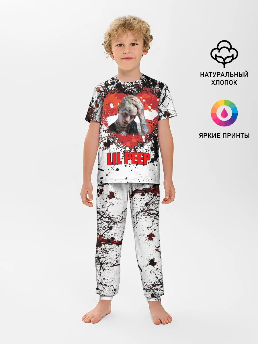 Детская пижама с брюками / Lil Peep