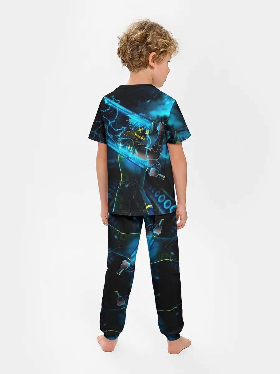 Детская пижама с брюками / NEON SAMURAI