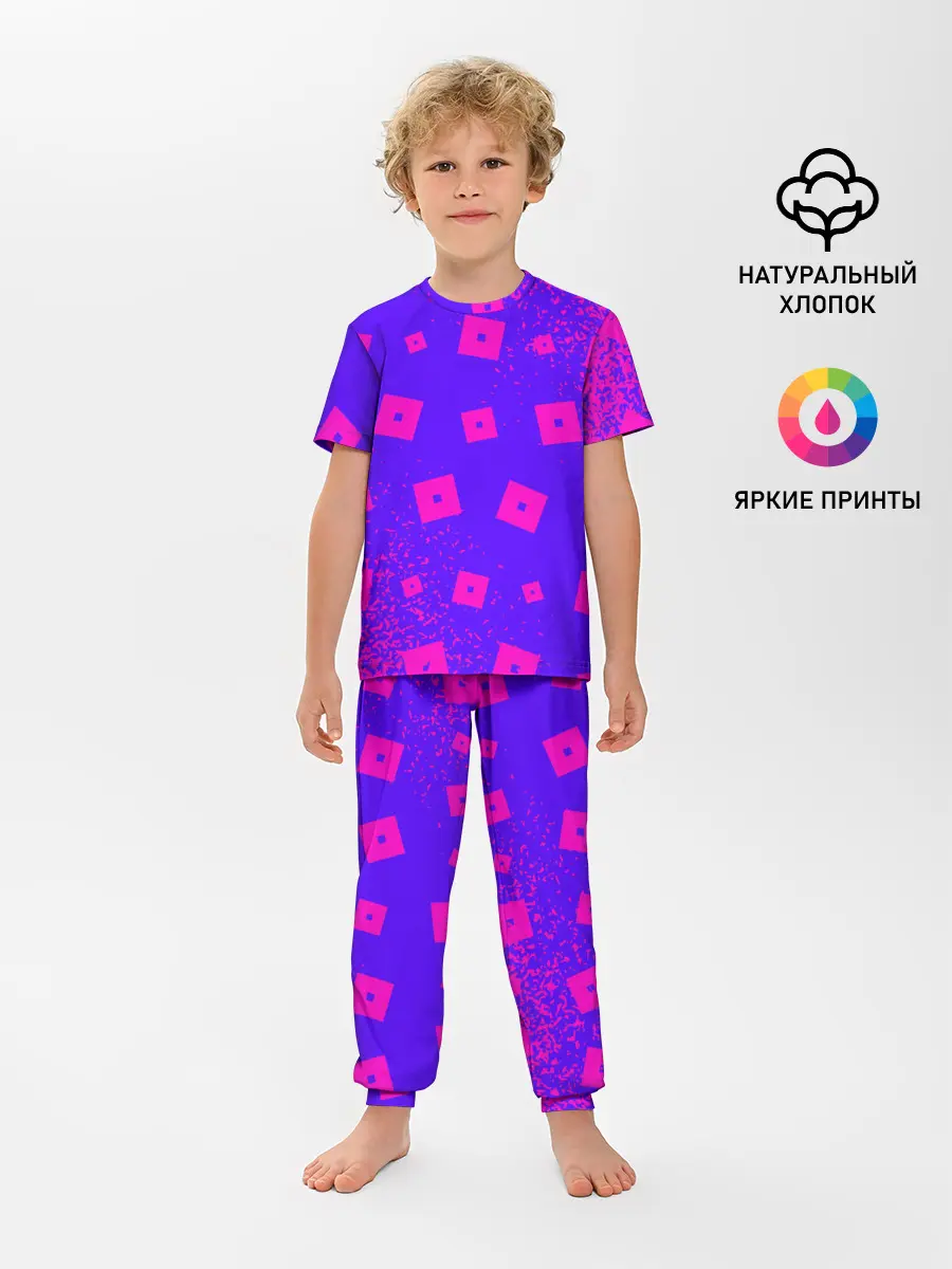 Детская пижама с брюками / ROBLOX / РОБЛОКС