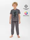 Детская пижама с брюками / Черный ворон