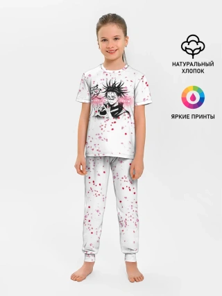 Детская пижама с брюками / Манга Аниме Любовь Сердце