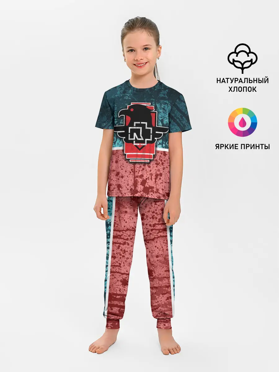 Детская пижама с брюками / Rammstein