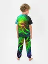 Детская пижама с брюками / ЗЕЛЕНЫЙ НЕОН