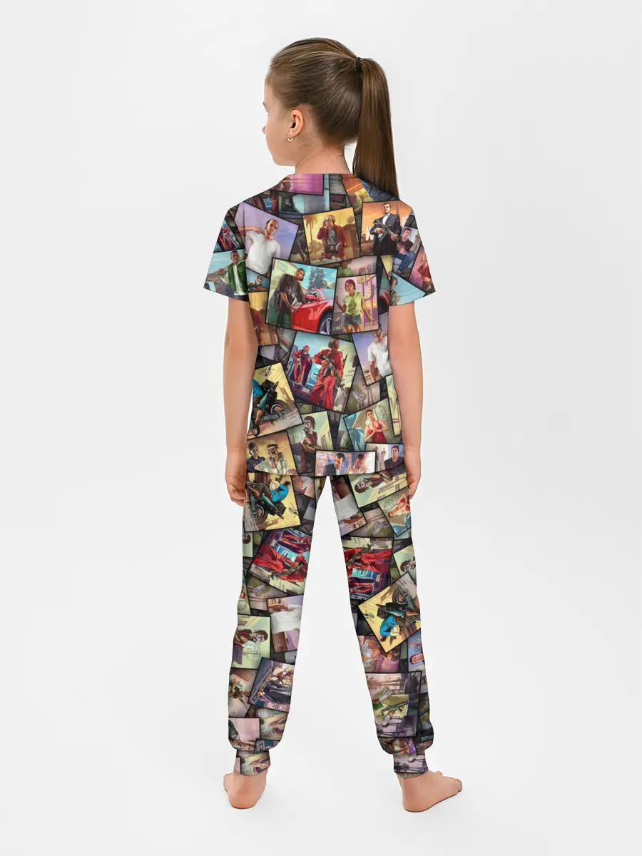 Детская пижама с брюками / GTA