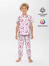 Детская пижама с брюками / Единорожки и вкусняшки