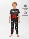 Детская пижама с брюками / YAMAHA / ЯМАХА / МОТОСПОРТ
