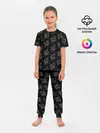 Детская пижама с брюками / ETHEREUM / ЭФИРИУМ / УЗОР