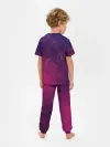 Детская пижама с брюками / Космическая текстура