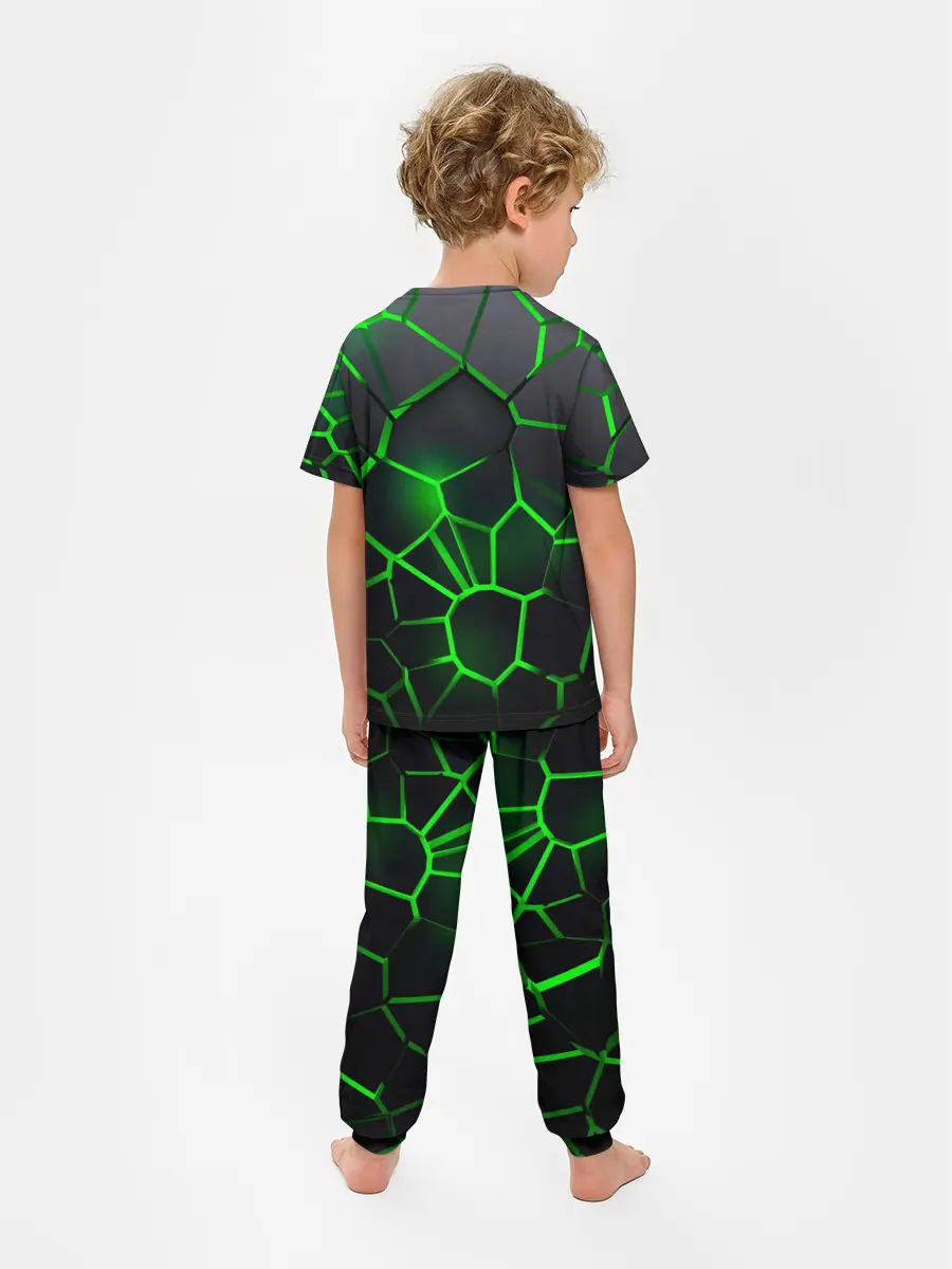 Детская пижама с брюками / 3D плиты с подсветкой Шкода