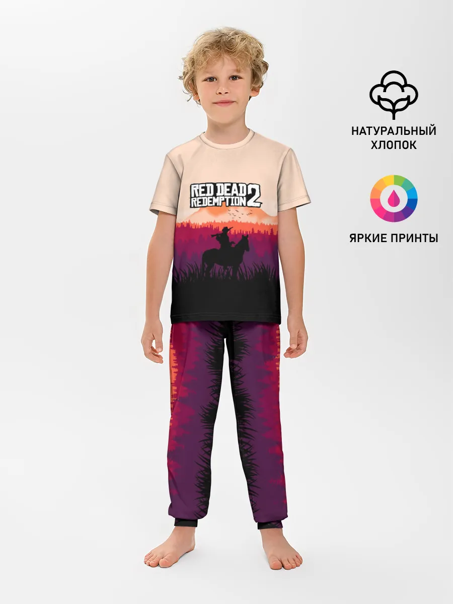 Детская пижама с брюками / Red Dead Redemption