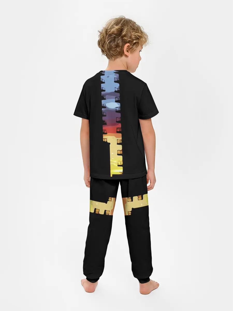 Детская пижама с брюками / Балконы