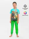 Детская пижама с брюками / Волчица и пряности