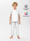 Детская пижама с брюками / PSG | Core Big Logo White