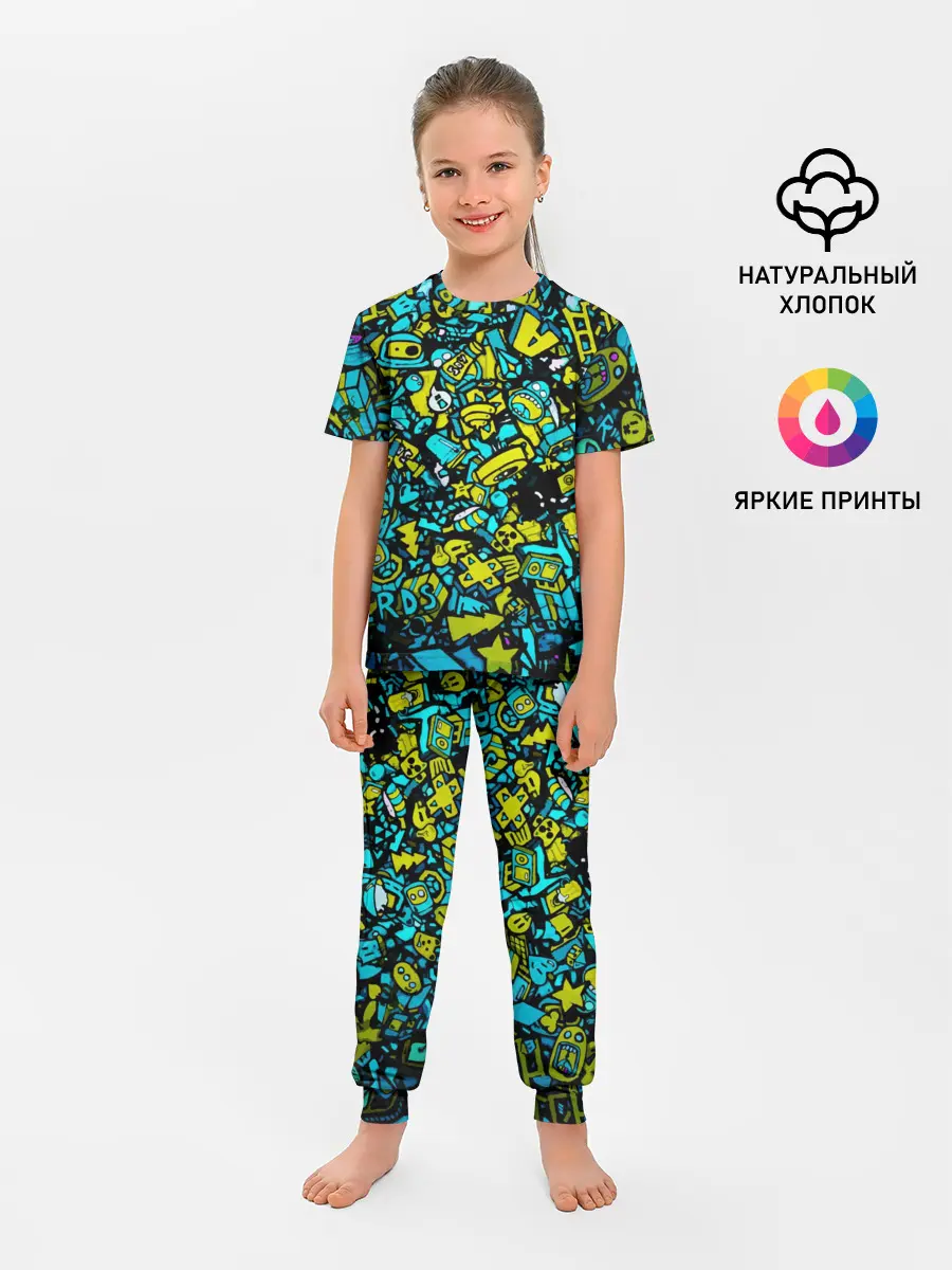 Детская пижама с брюками / Треш