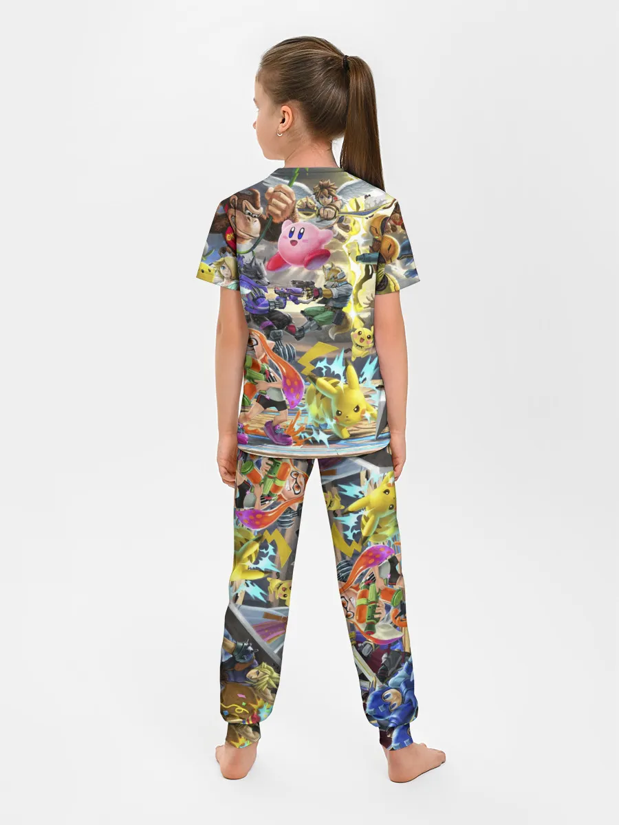 Детская пижама с брюками / Super Smash World