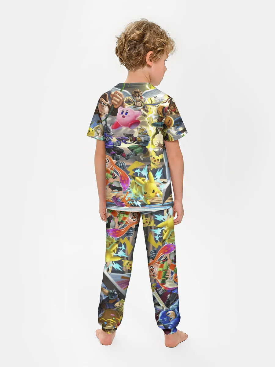 Детская пижама с брюками / Super Smash World