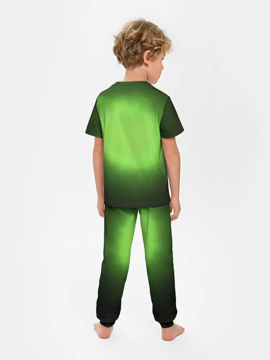 Детская пижама с брюками / MINECRAFT | МАЙНКРАФТ