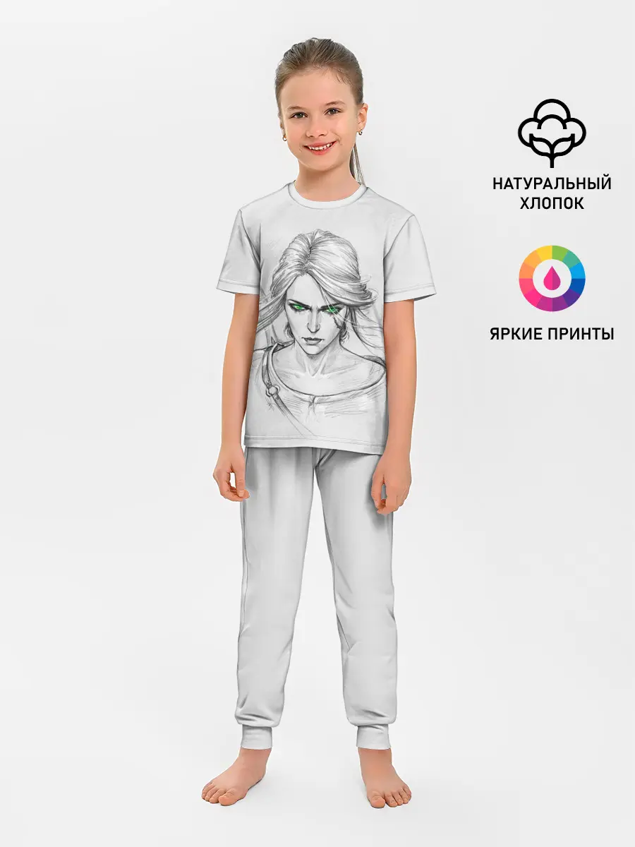 Детская пижама с брюками / Цири