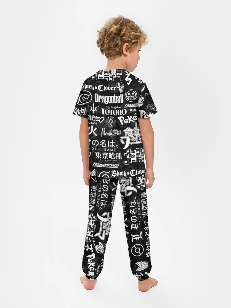 Детская пижама с брюками / ЛОГОТИПЫ АНИМЕ | LOGO ANIME