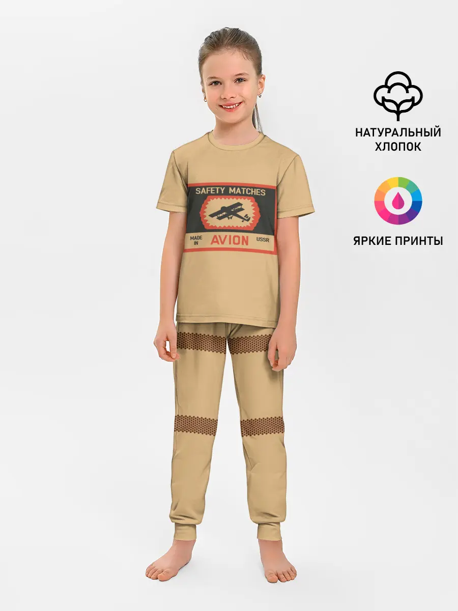 Детская пижама с брюками / Спички