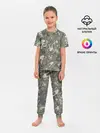 Детская пижама с брюками / ЪУЪ КАМУФЛЯЖ.