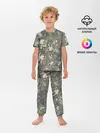 Детская пижама с брюками / ЪУЪ КАМУФЛЯЖ.