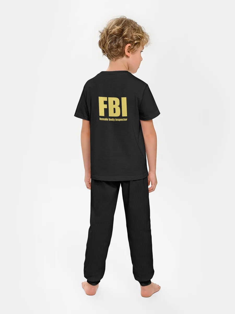 Детская пижама с брюками / FBI. Female Body Inspector.