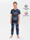 Детская пижама с брюками / Глитчи