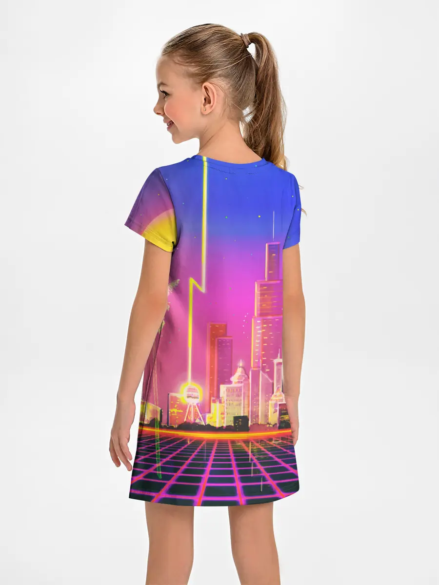 Детское платье / КИБЕР ГОРОД