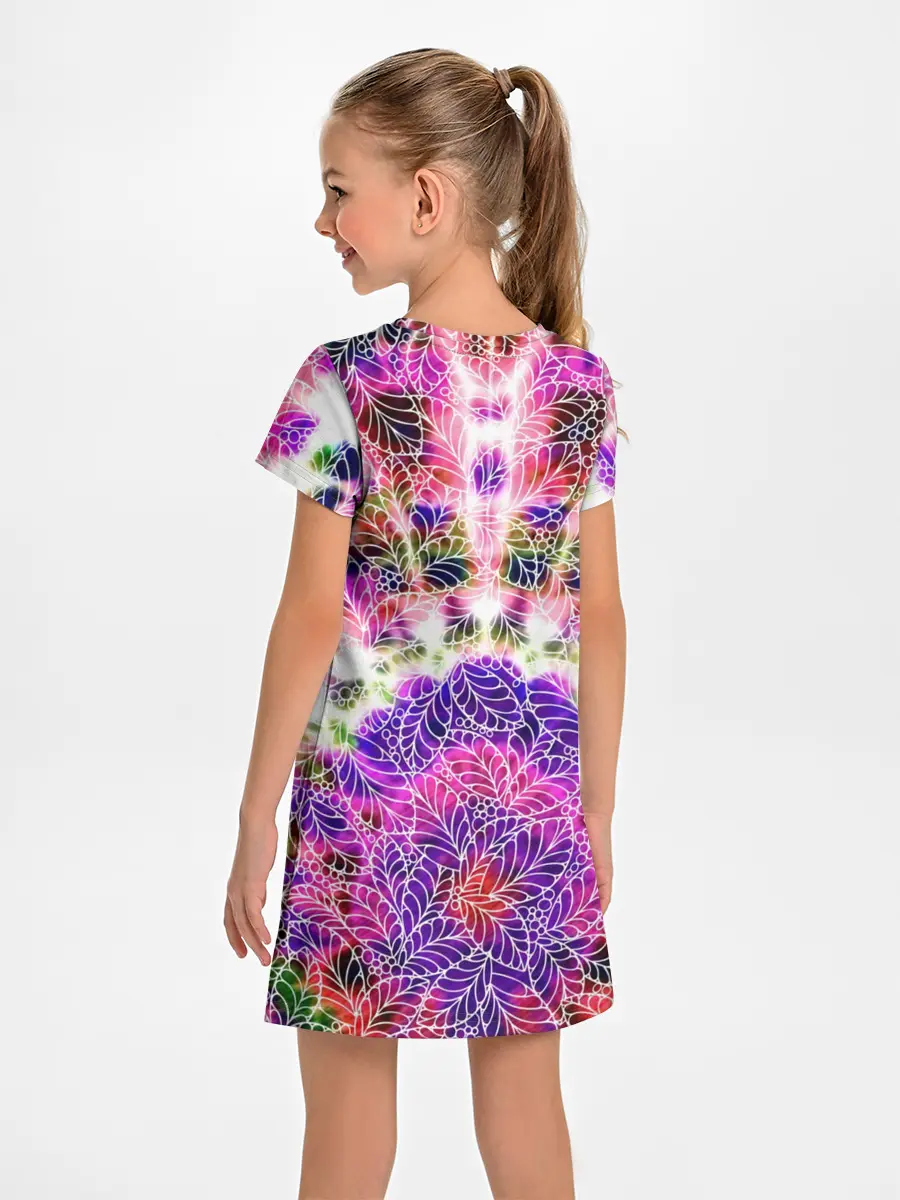 Детское платье / Тай-дай
