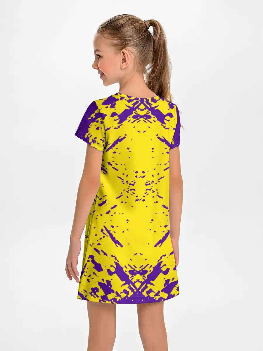 Детское платье / ЛЕЙКЕРС| LOS ANGELES LAKERS,