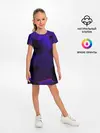 Детское платье / СИНИЕ ПЛИТЫ 3D