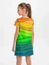 Детское платье / Цветные волны