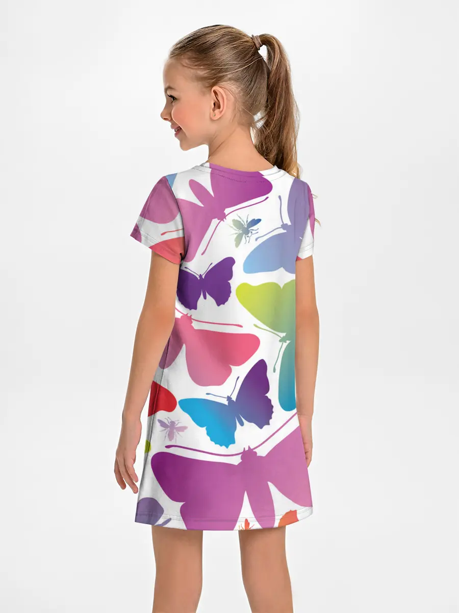 Детское платье / БАБОЧКИ ПАТТЕРН | BUTTERFLY PATTERN