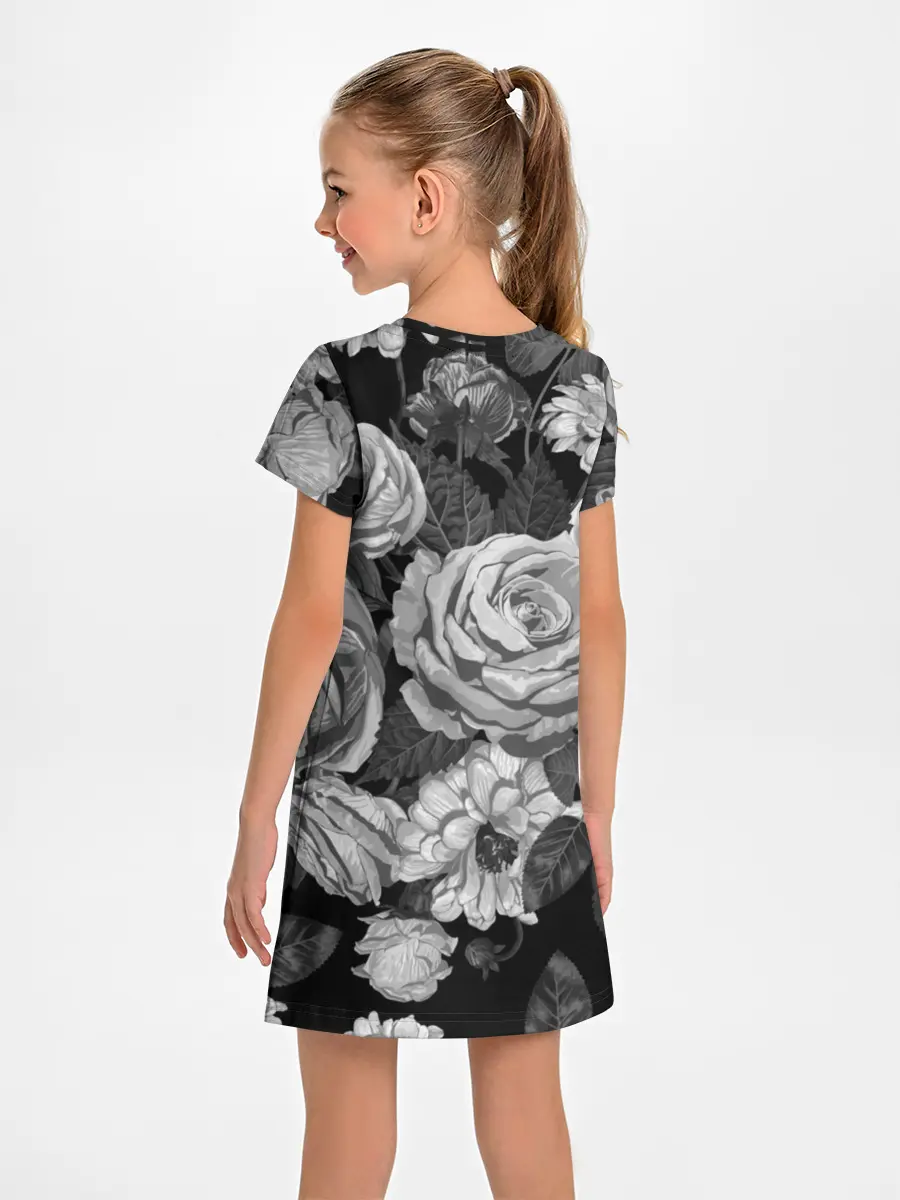 Детское платье / Розы