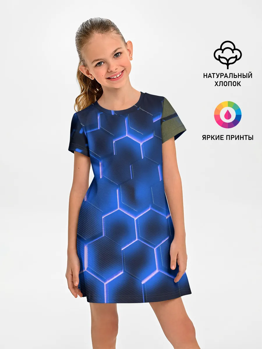 Детское платье / НЕОНОВАЯ БРОНЯ