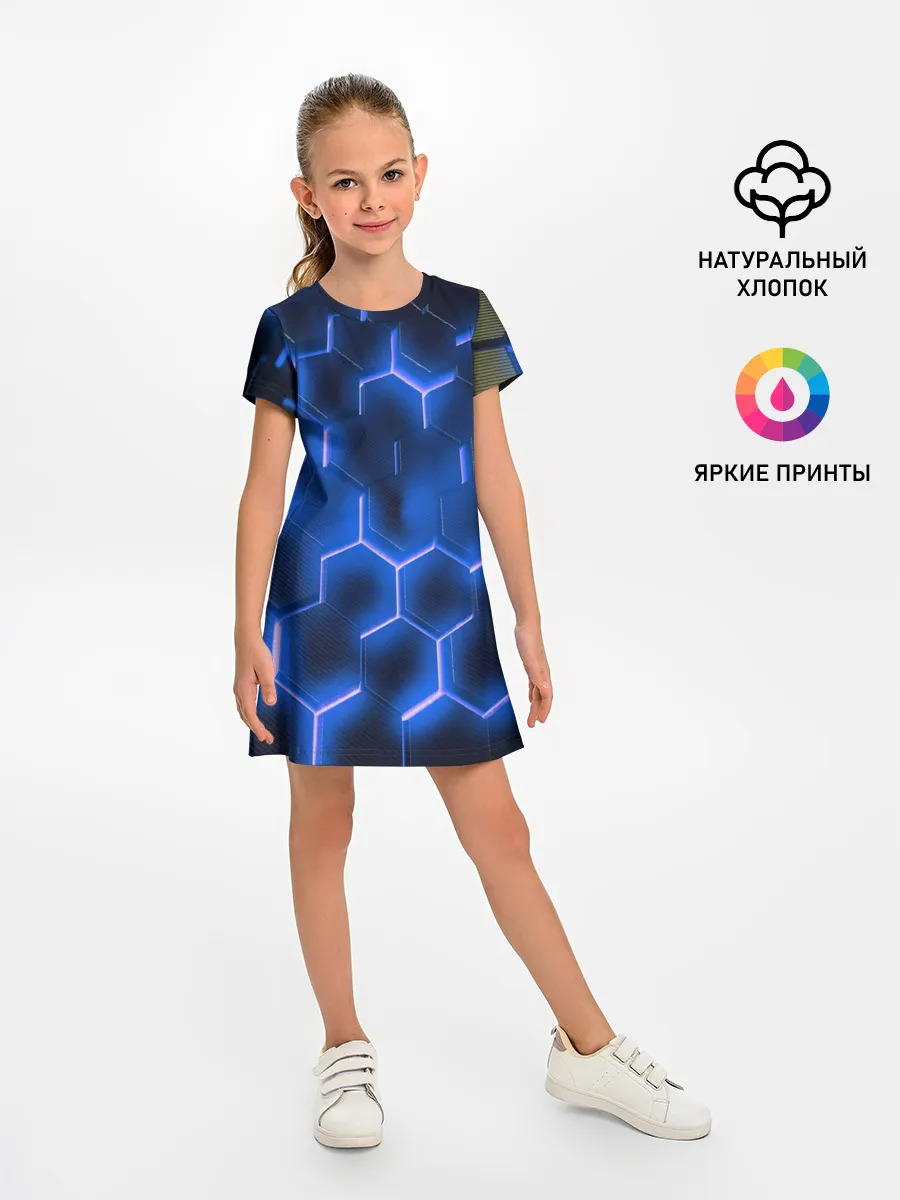 Детское платье / НЕОНОВАЯ БРОНЯ