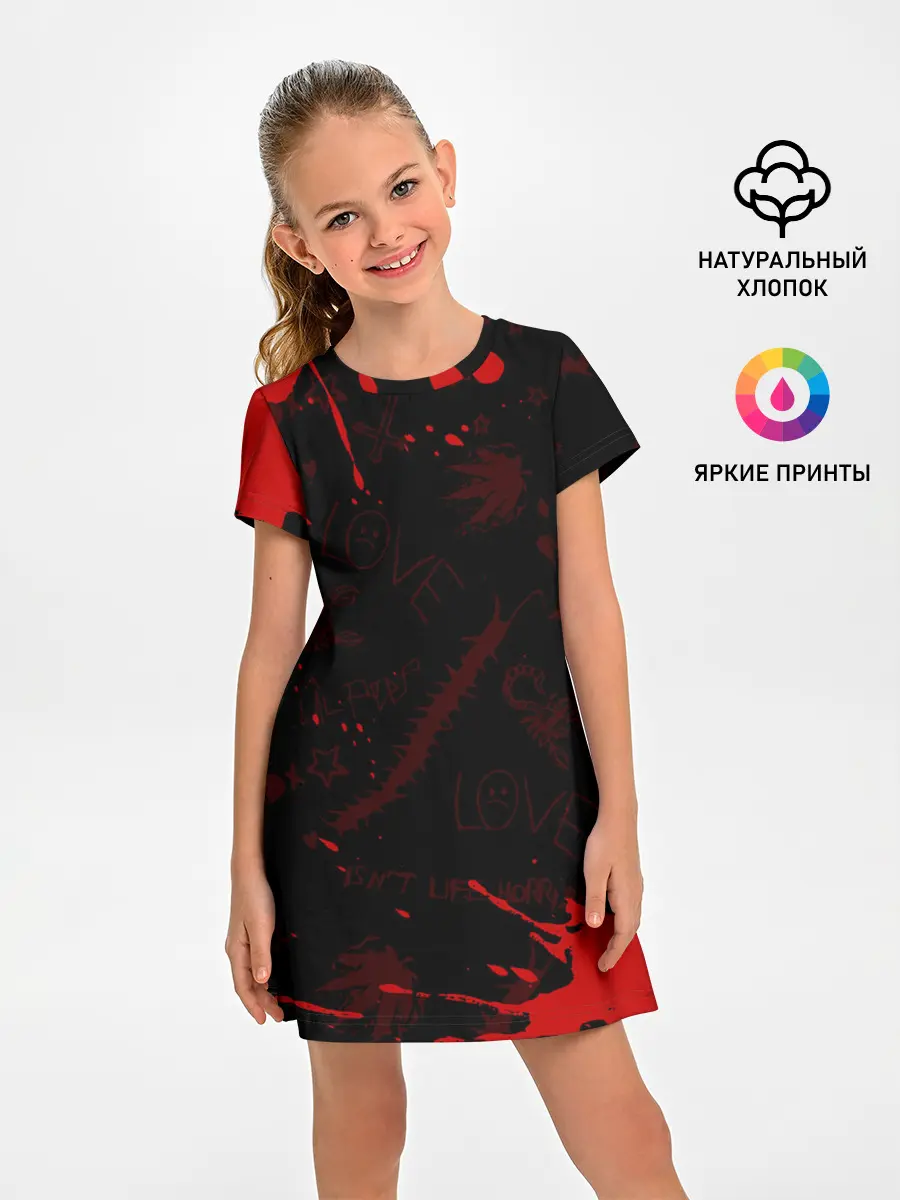 Детское платье / LIL PEEP / ЛИЛ ПИП