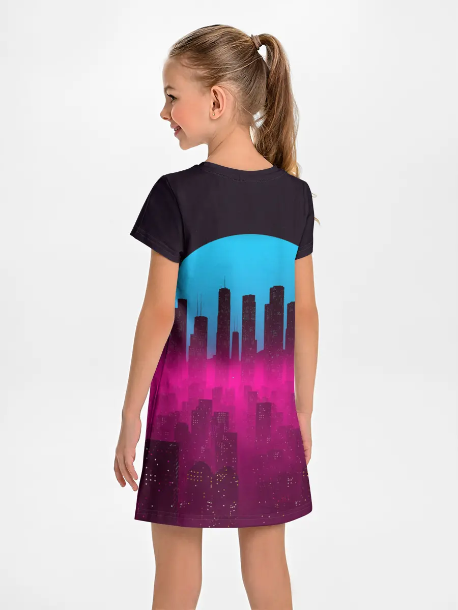 Детское платье / НЕОНОВЫЙ ГОРОД