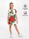 Детское платье / Большие розы