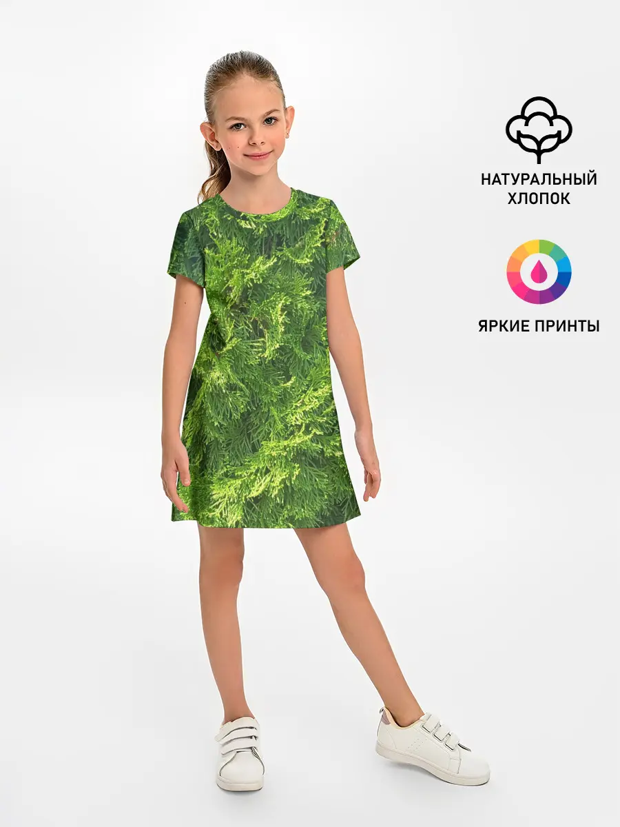 Детское платье / Хвойная масса