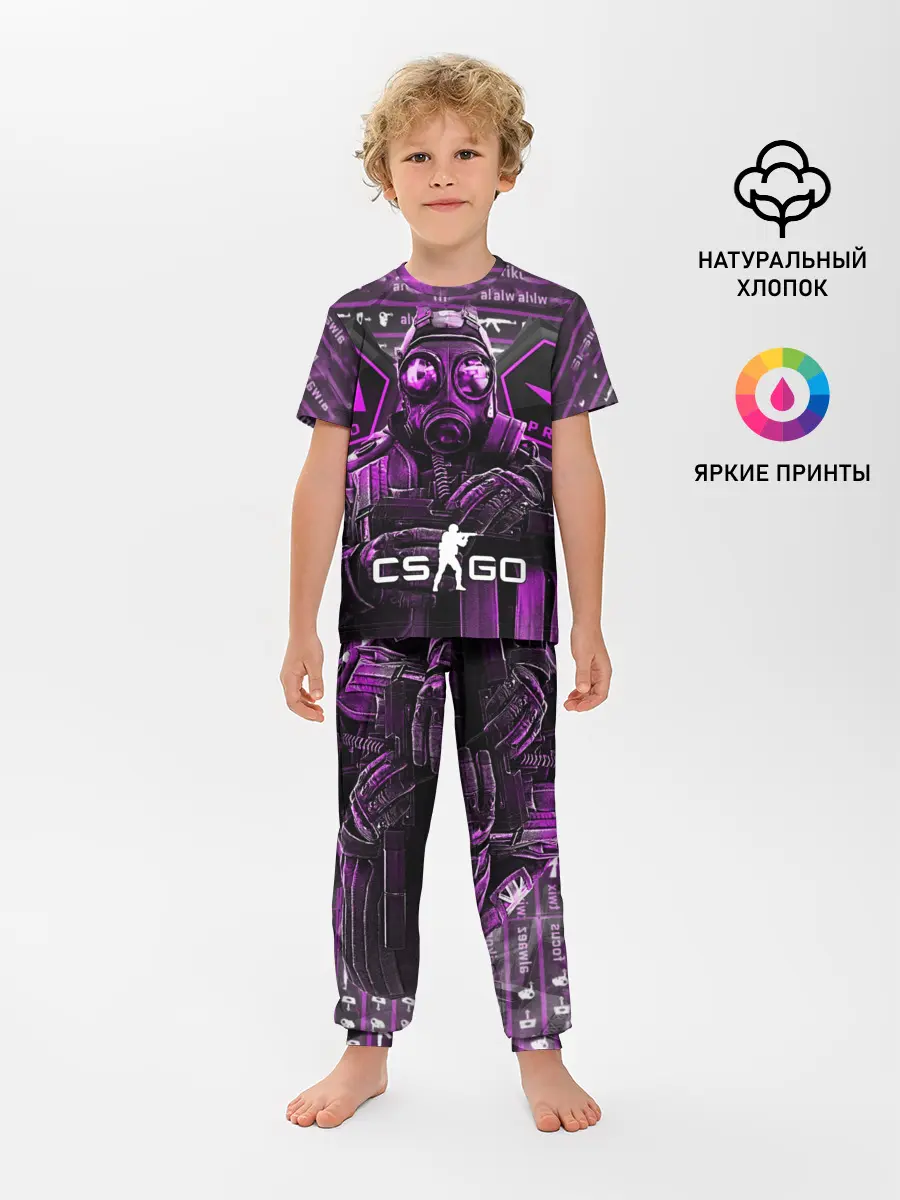 Детская пижама с брюками / CS:GO
