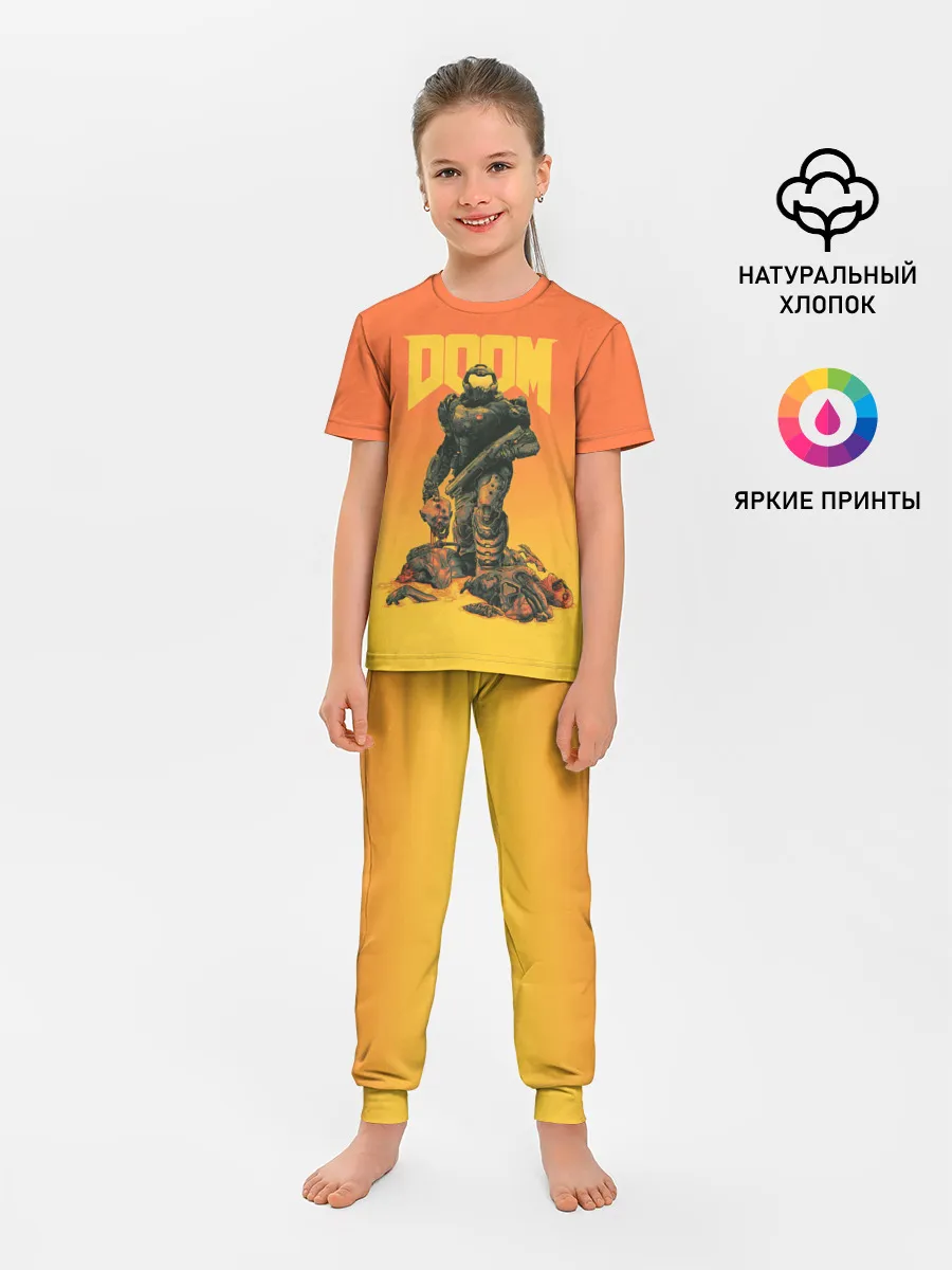 Детская пижама с брюками / Doom
