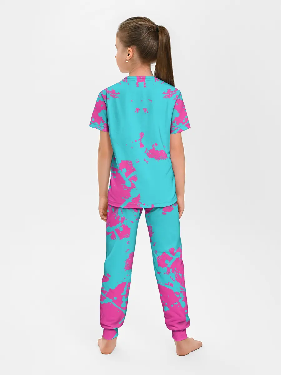 Детская пижама с брюками / Fall Guys: Ultimate Knockout