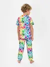 Детская пижама с брюками / Радужные сердечки