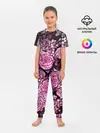 Детская пижама с брюками / РОЗЫ | ROSES | БАБОЧКИ