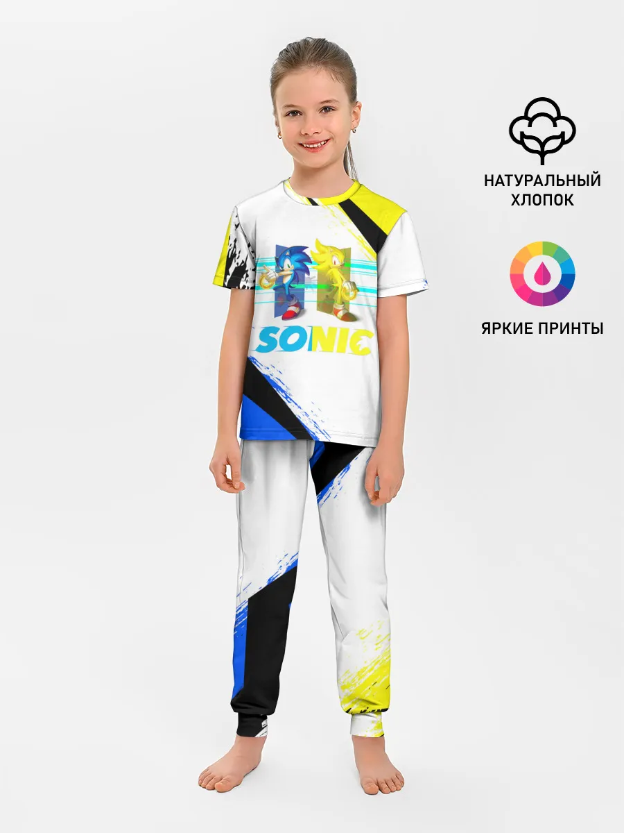 Детская пижама с брюками / СУПЕР СОНИК