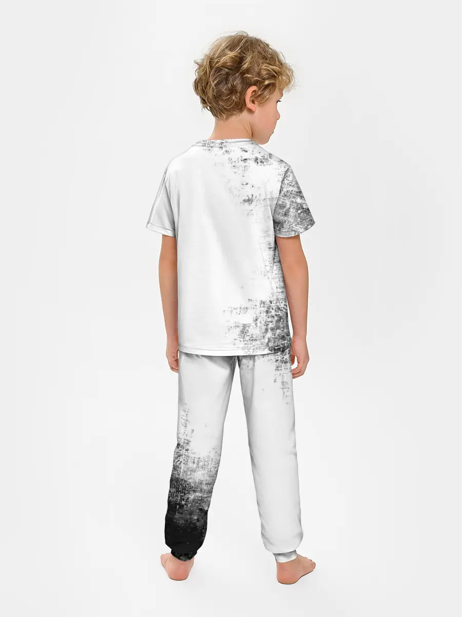 Детская пижама с брюками / Черный Аста демон Чёрный клевер