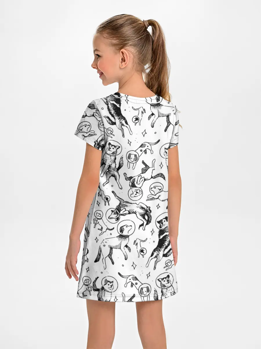 Детское платье / Super Space Dogs